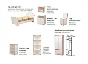 Набор мебели для детской Юниор-10 (с кроватью 800*1900) ЛДСП в Реже - rezh.mebel-74.com | фото