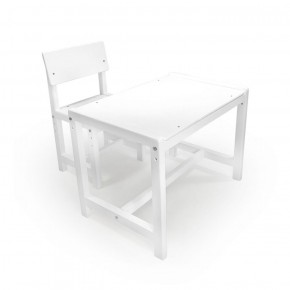 Детский растущий комплект стол и стул Я САМ "Лофт" (Белый, Белый) в Реже - rezh.mebel-74.com | фото