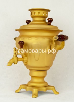 Электрический самовар "Русское золото" матовая груша на 2 литра (Ограниченная серия) в Реже - rezh.mebel-74.com | фото