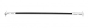 Турник раздвижной 1250-1500 цв. белый-черный FLEXTER PROFI в Реже - rezh.mebel-74.com | фото