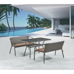 Комплект мебели из иск. ротанга T286A/S139A-W53 Brown в Реже - rezh.mebel-74.com | фото