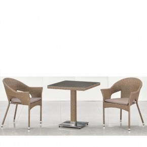 Комплект мебели T605SWT/Y79B-W56 Light Brown (2+1) в Реже - rezh.mebel-74.com | фото