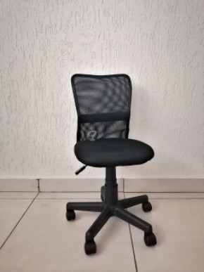 Кресло Barneo K-401 детское (черная ткань/сетка) в Реже - rezh.mebel-74.com | фото