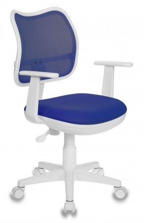 Кресло детское Бюрократ CH-W797/BL/TW-10 синий в Реже - rezh.mebel-74.com | фото