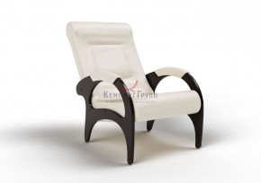 Кресло для отдыха Римини 19-К-КР (экокожа/венге) КРЕМ в Реже - rezh.mebel-74.com | фото