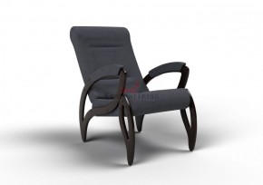 Кресло для отдыха Зельден 20-Т-ГР (ткань/венге) ГРАФИТ в Реже - rezh.mebel-74.com | фото