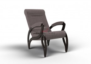 Кресло для отдыха Зельден 20-Т-ГР (ткань/венге) ГРАФИТ в Реже - rezh.mebel-74.com | фото