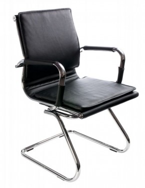 Кресло для посетителя Бюрократ CH-993-Low-V/Black на черный в Реже - rezh.mebel-74.com | фото