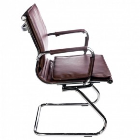 Кресло для посетителя Бюрократ CH-993-Low-V/Brown коричневый в Реже - rezh.mebel-74.com | фото