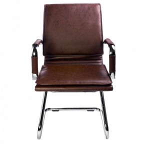 Кресло для посетителя Бюрократ CH-993-Low-V/Brown коричневый в Реже - rezh.mebel-74.com | фото