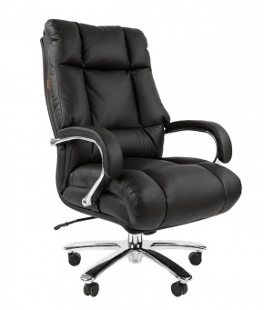 Кресло для руководителя CHAIRMAN 405 (Кожа) Черное в Реже - rezh.mebel-74.com | фото