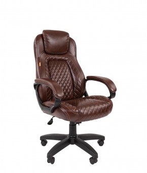 Кресло для руководителя  CHAIRMAN 432 (Экокожа коричневая) в Реже - rezh.mebel-74.com | фото
