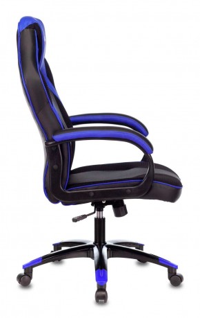 Кресло игровое Бюрократ VIKING 2 AERO BLUE черный/синий в Реже - rezh.mebel-74.com | фото