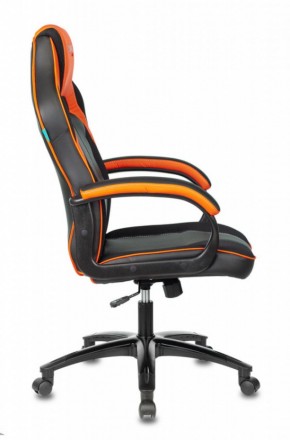 Кресло игровое Бюрократ VIKING 2 AERO ORANGE черный/оранжевый в Реже - rezh.mebel-74.com | фото