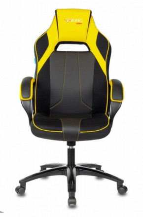 Кресло игровое Бюрократ VIKING 2 AERO YELLOW черный/желтый в Реже - rezh.mebel-74.com | фото