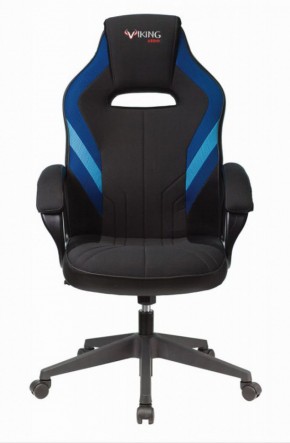 Кресло игровое Бюрократ VIKING 3 AERO BLUE черный/синий в Реже - rezh.mebel-74.com | фото