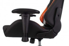 Кресло игровое Бюрократ VIKING 5 AERO ORANGE черный/оранжевый в Реже - rezh.mebel-74.com | фото