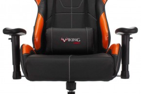 Кресло игровое Бюрократ VIKING 5 AERO ORANGE черный/оранжевый в Реже - rezh.mebel-74.com | фото