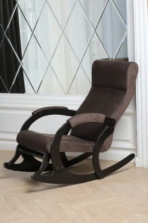Кресло-качалка МАРСЕЛЬ 33-Т-AC (кофе) в Реже - rezh.mebel-74.com | фото