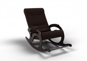 Кресло-качалка Тироль 12-Т-ГР (ткань/венге) ГРАФИТ в Реже - rezh.mebel-74.com | фото