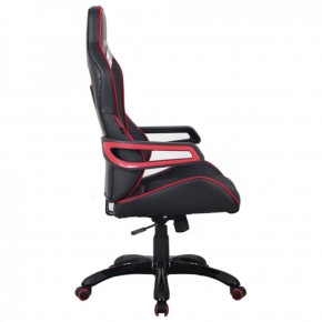 Кресло компьютерное BRABIX Nitro GM-001 (ткань/экокожа) черное, вставки красные (531816) в Реже - rezh.mebel-74.com | фото
