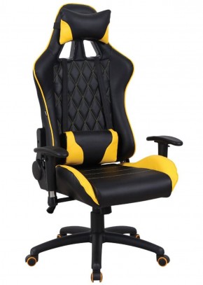 Кресло компьютерное BRABIX "GT Master GM-110" (черное/желтое) 531927 в Реже - rezh.mebel-74.com | фото