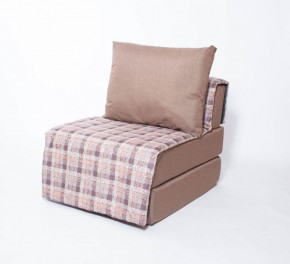 Кресло-кровать бескаркасное Харви (коричневый-квадро беж) в Реже - rezh.mebel-74.com | фото