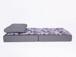 Кресло-кровать бескаркасное Харви (коричневый-квадро беж) в Реже - rezh.mebel-74.com | фото