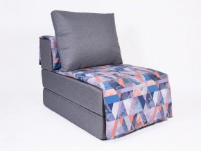 Кресло-кровать бескаркасное Харви (серый-сноу деним) в Реже - rezh.mebel-74.com | фото