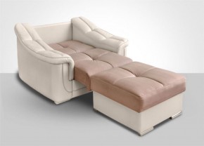 Кресло-кровать + Пуф Кристалл (ткань до 300) НПБ в Реже - rezh.mebel-74.com | фото