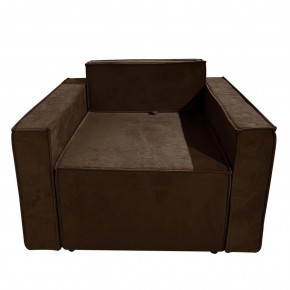 Кресло-кровать Принц КК1-ВК (велюр коричневый) в Реже - rezh.mebel-74.com | фото