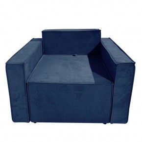Кресло-кровать Принц КК1-ВСи (велюр синий) в Реже - rezh.mebel-74.com | фото