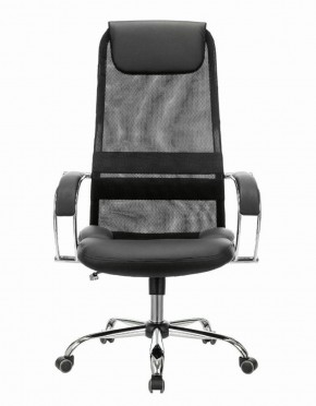 Кресло офисное BRABIX PREMIUM "Stalker EX-608 CH" (хром, ткань-сетка/кожзам, черное) 532091 в Реже - rezh.mebel-74.com | фото