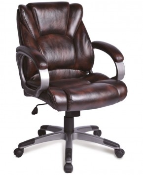 Кресло офисное BRABIX "Eldorado EX-504" (коричневое) 530875 в Реже - rezh.mebel-74.com | фото