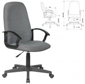 Кресло офисное BRABIX "Element EX-289", ткань, серое, 532093 в Реже - rezh.mebel-74.com | фото