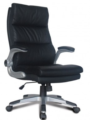 Кресло офисное BRABIX "Fregat EX-510" (рециклированная кожа, черное) 530863 в Реже - rezh.mebel-74.com | фото