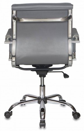 Кресло руководителя Бюрократ CH-993-LOW/GREY серый в Реже - rezh.mebel-74.com | фото