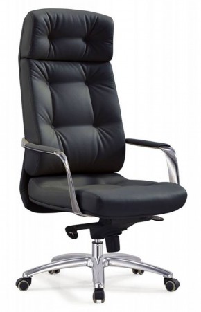Кресло руководителя Бюрократ _DAO/BLACK черный в Реже - rezh.mebel-74.com | фото
