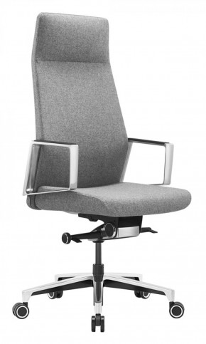 Кресло руководителя Бюрократ _JONS/CASHGREY серый в Реже - rezh.mebel-74.com | фото