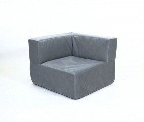Кресло-угловое-модуль бескаркасное Тетрис 30 (Серый) в Реже - rezh.mebel-74.com | фото
