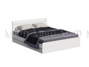 НЭНСИ NEW Кровать 1,4 м (Белый глянец холодный/Белый) в Реже - rezh.mebel-74.com | фото
