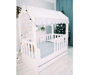 Кровать-домик с ящиком 800*1600 (Белый) в Реже - rezh.mebel-74.com | фото