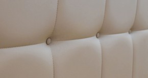 Кровать двойная Хлоя 160 + ортопед + ПМ + дно (арт. Пегасо капучино к/з (бежево-коричневый)) в Реже - rezh.mebel-74.com | фото
