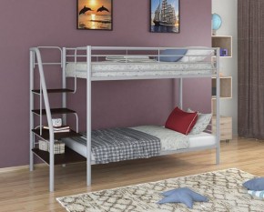 Кровать двухъярусная "Толедо" Серый/Венге в Реже - rezh.mebel-74.com | фото