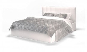 Кровать Элен 1600 + основание с ПМ (Vega white) белый в Реже - rezh.mebel-74.com | фото