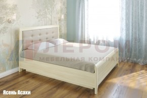Кровать КР-1033 с мягким изголовьем в Реже - rezh.mebel-74.com | фото