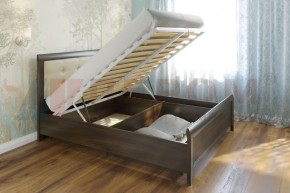 Кровать КР-1034 с мягким изголовьем в Реже - rezh.mebel-74.com | фото