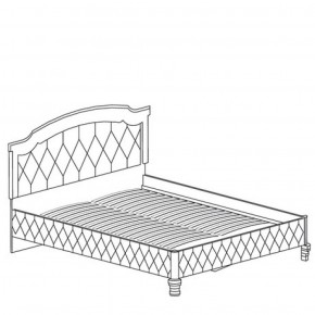 Кровать с обивкой №490 Марлен (1800) Кремовый белый в Реже - rezh.mebel-74.com | фото