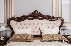 Кровать с мягким изголовьем Афина 1600 (караваджо) в Реже - rezh.mebel-74.com | фото
