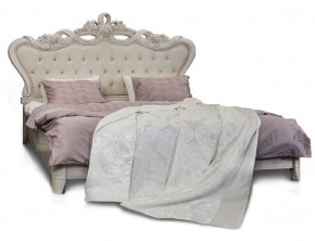 Кровать с мягким изголовьем Афина 1600 (крем корень) в Реже - rezh.mebel-74.com | фото
